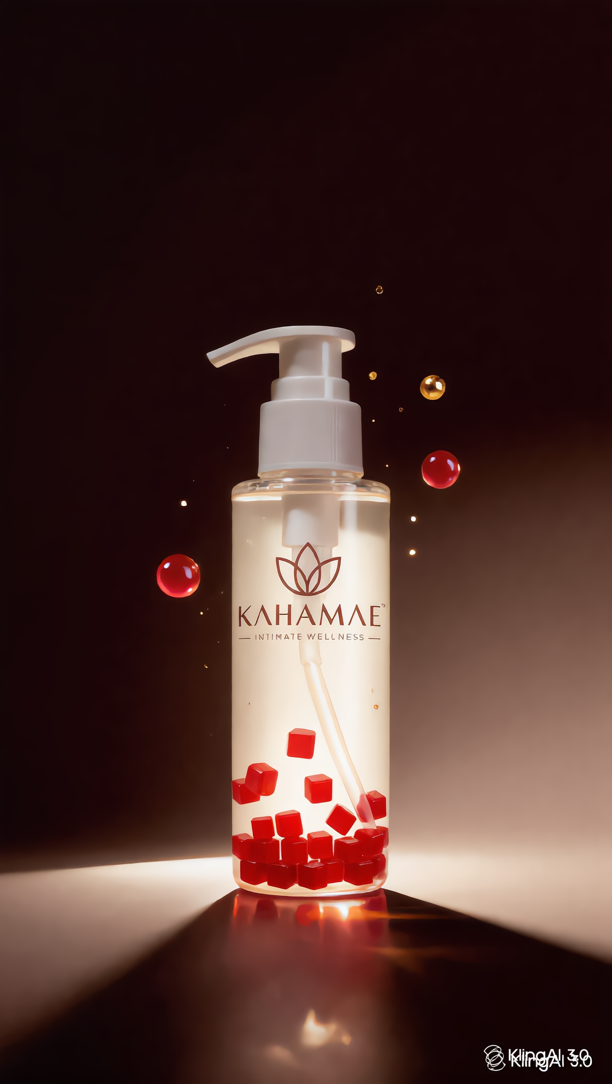 Kāhmae SILK — Strawberry Water-Based Lubricant 100ml